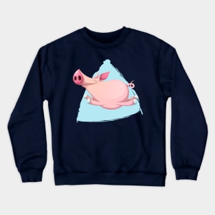 Happy Pig Crewneck Sweatshirt